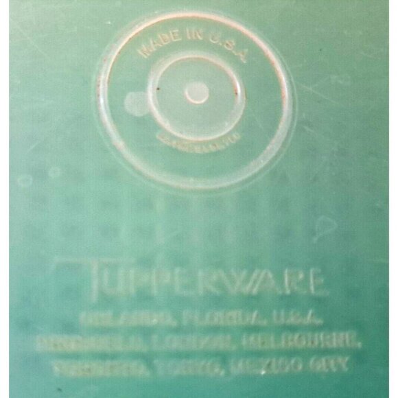 Vintage Tupperware Jadite Green Celery Crisper Keeper 892-1 Lid 893-2 and Tray - Picture 7 of 7